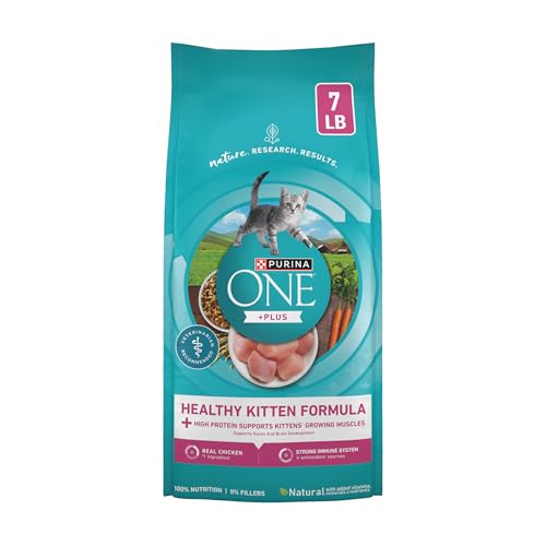 Purina ONE High Protein Dry Kitten Food, 7 lb