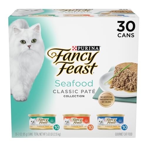 Fancy Feast Seafood Classic Pâté (30-pack)
