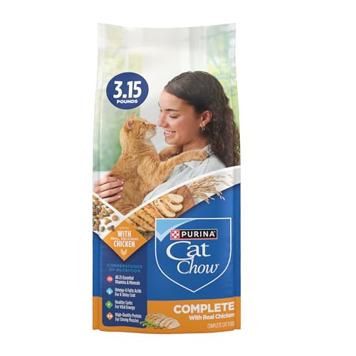 Purina Cat Chow Complete (4-pack, 3.15 lb bags)