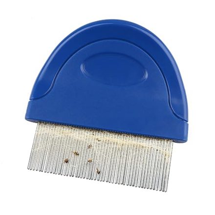 Flea Comb for Dogs and Cats (Stainless Steel)