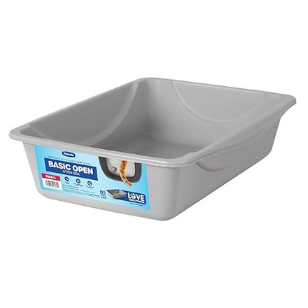 Petmate Basic Open Cat Litter Pan, Small