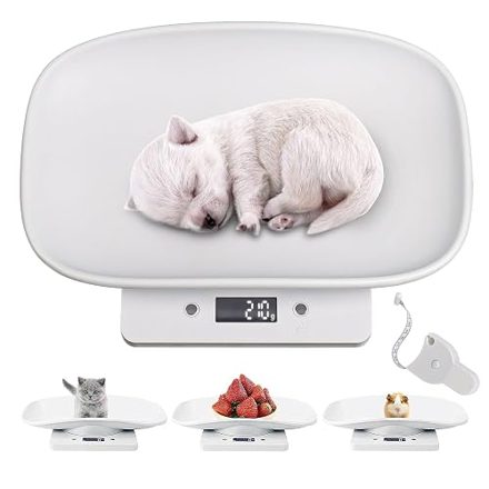 Digital Small-Animal Scale with Tape Measure